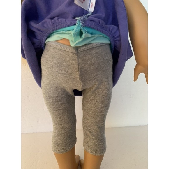 American Girl COLOR BLOCK OUTFIT ONLY Dress Leggings for 18" Doll - Picture 10 of 14